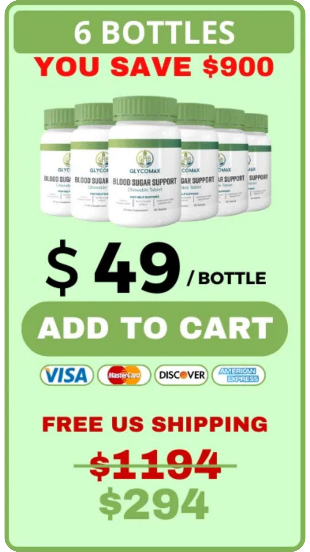 6 Bottles Offer